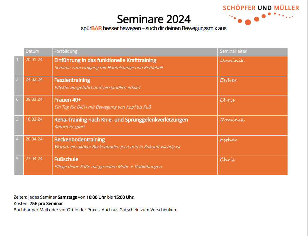 Seminarangebote P122 2024
